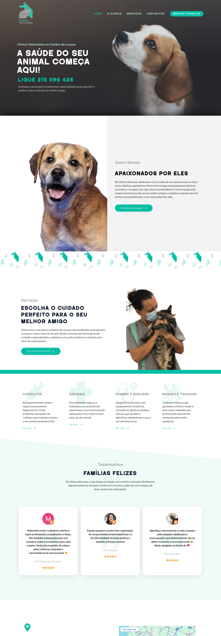 Criação de Website | Veterinária